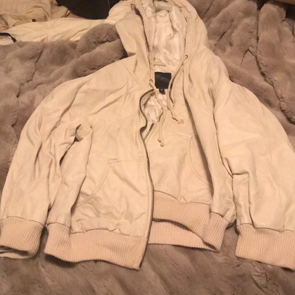 Joie leather jacket- size M